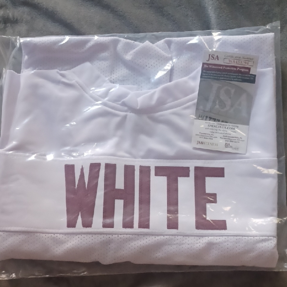 Jason White Autographed Oklahoma Sooners Jersey